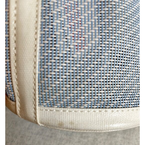 Solid & Striped The Pookie Mini Tote Bag - Sky Mesh - Picture 14 of 16